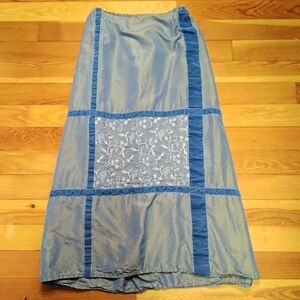 Krista Larson Embroidered Maxi Skirt